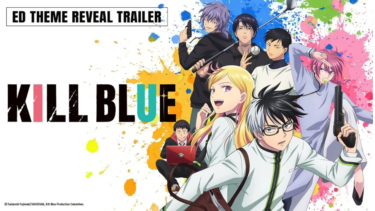 Anime KILL BLUE Tayang 11 April, Aespa Dan RIIZE Isi Lagu Opening Dan Ending