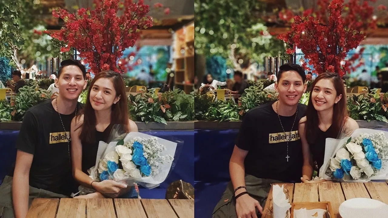 Anniv ke-8, Mikha Tambayong & Daniel Wenas Tukar Kado Manis