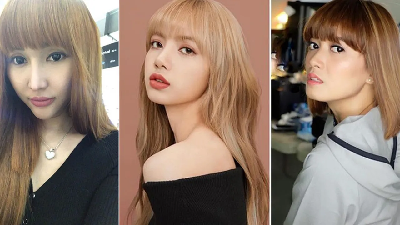 Antara Chika Jessica dan Lucinta Luna, Manakah Yang Lebih Mirip Lisa BLACKPINK?