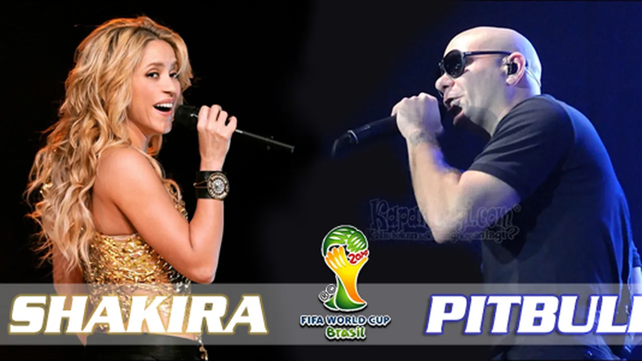 Anthem Piala Dunia Brazil, Lebih Cocok Lagu Pitbull Atau Shakira?