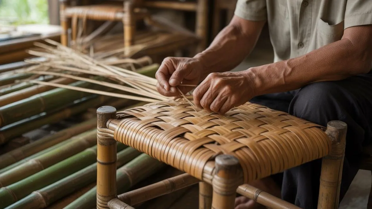 Anyaman Bambu: Rahasia Perabot Rumah Tanpa Beli Furniture Mahal