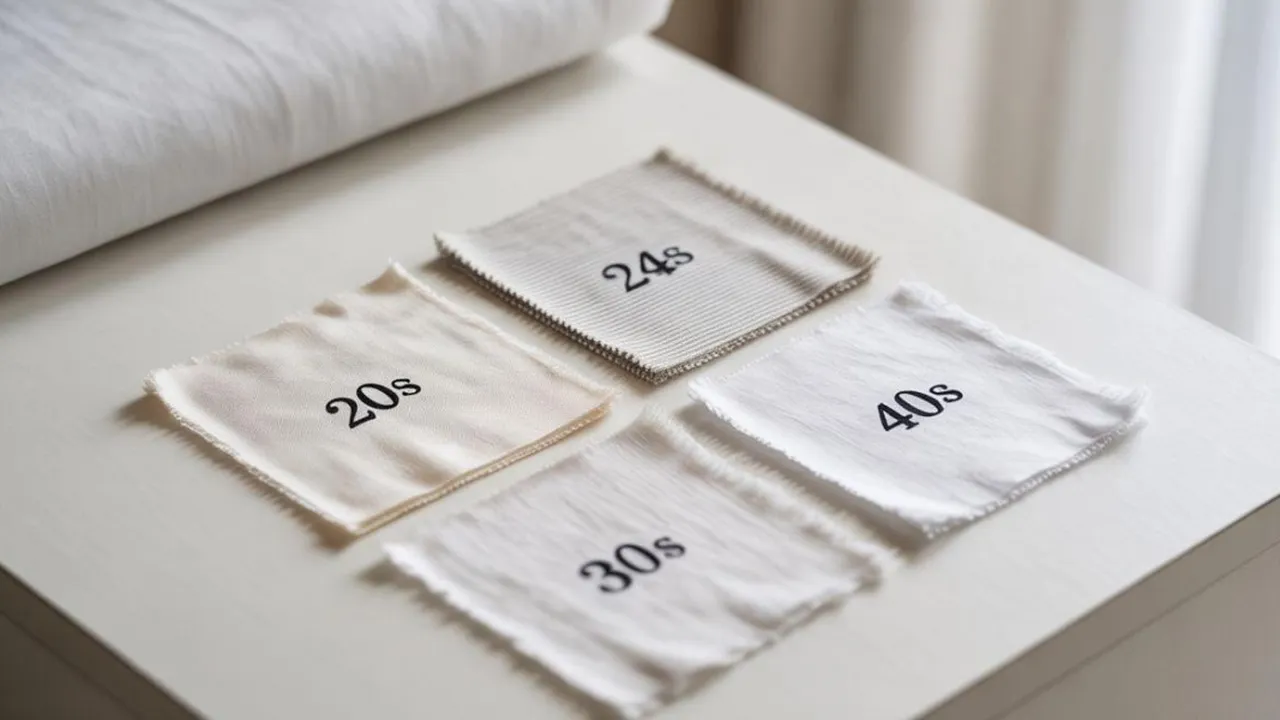 Apa Arti Cotton Combed 20s, 24s, 30s dan 40s: Panduan Lengkap Memahami Perbedaan Ketebalan Kain Katun