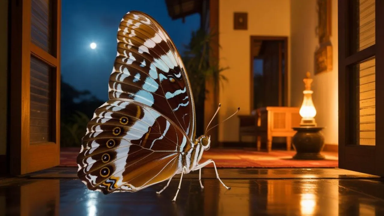 Apa Arti Kupu Kupu Coklat Masuk Rumah Malam Hari: Makna dan Penjelasan Lengkap