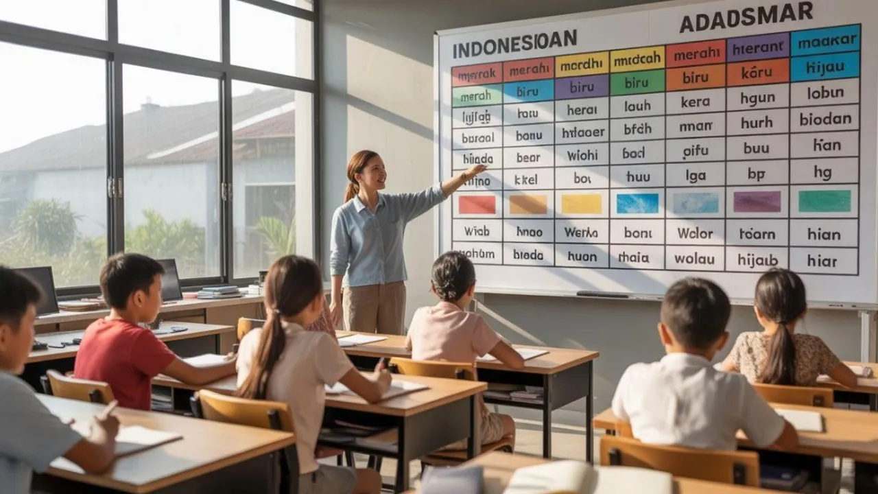 Apakah Berwarna Termasuk Kata Sifat? Panduan Lengkap Memahami Kata Sifat Warna