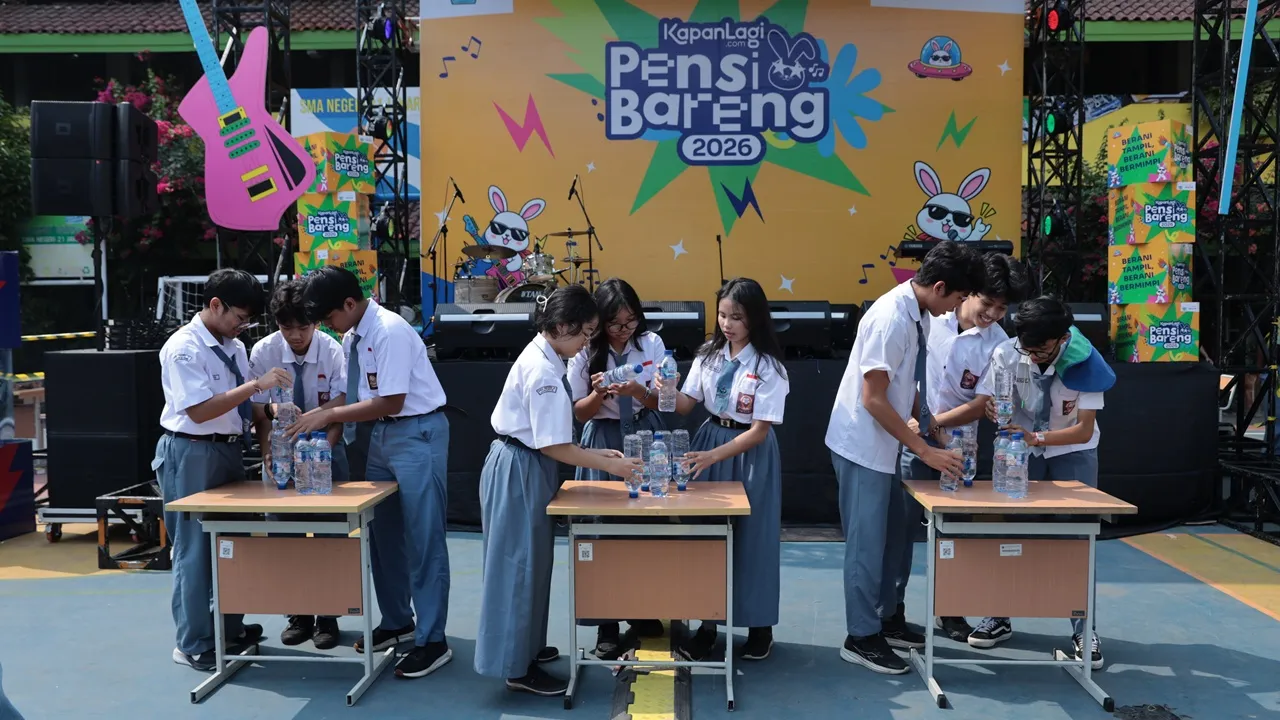 Apresiasi Siswa dan Guru SMAN 21 Jakarta di KapanLagi Pensi Bareng 2026