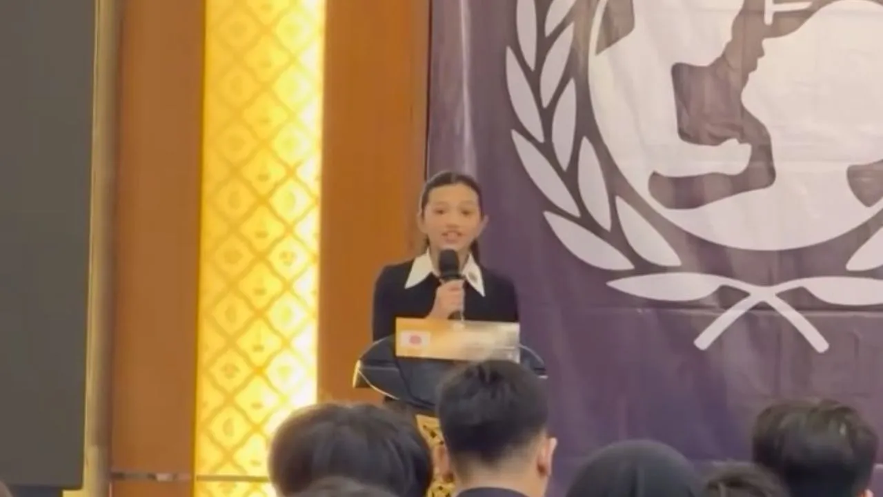 Arsy Hermansyah Pidato di Forum Internasional, Ashanty Bangga dan Haru Arsy Hermansyah Pidato di Forum Internasional, Ashanty Bangga dan Haru
