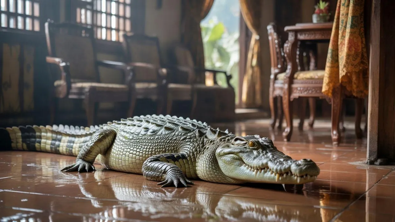 Arti Mimpi Ada Buaya di Dalam Rumah: Tafsir Psikologi, Islam, dan Maknanya