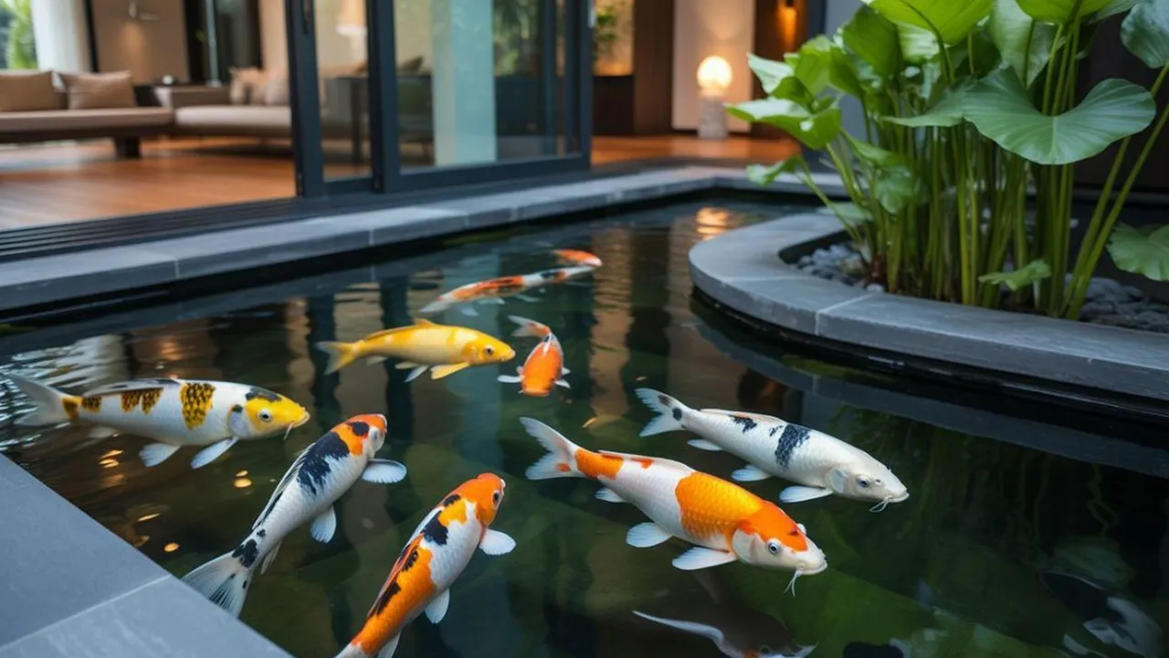 Arti Mimpi Ada Kolam Ikan Didalam Rumah: Makna dan Tafsir Lengkap