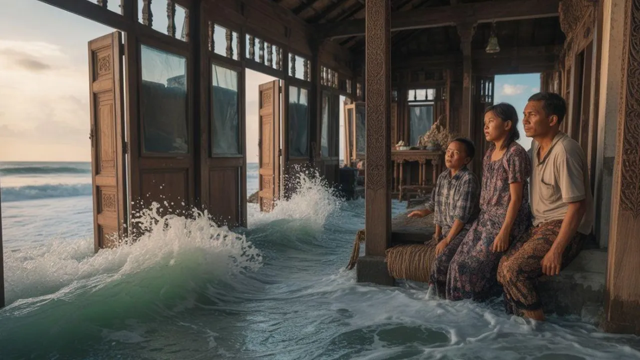 Arti Mimpi Air Laut Naik ke Rumah: Makna dan Tafsir Lengkap