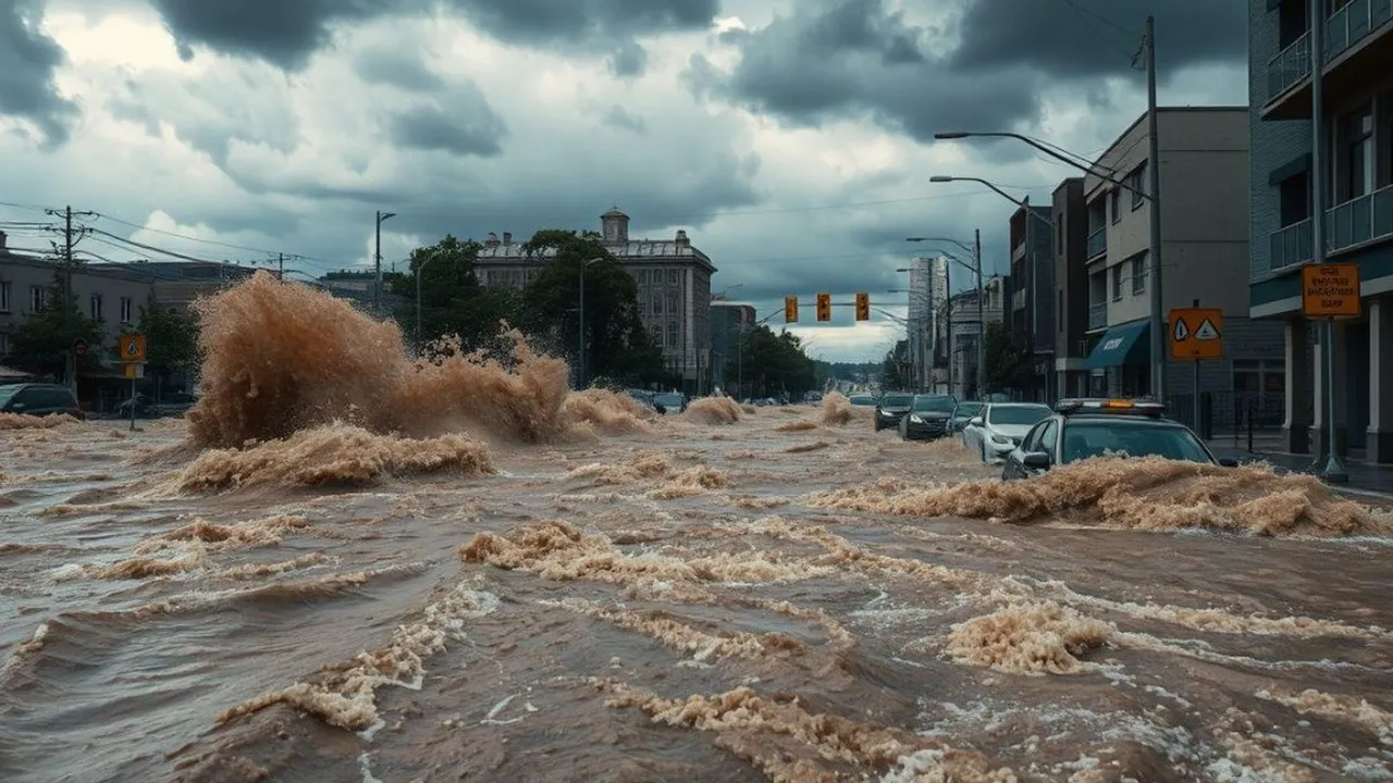 Arti Mimpi Banjir Besar di Jalan: Makna dan Tafsir Lengkap