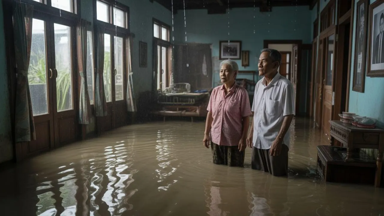 Arti Mimpi Banjir di Rumah Orang Tua: Makna dan Tafsir Lengkap