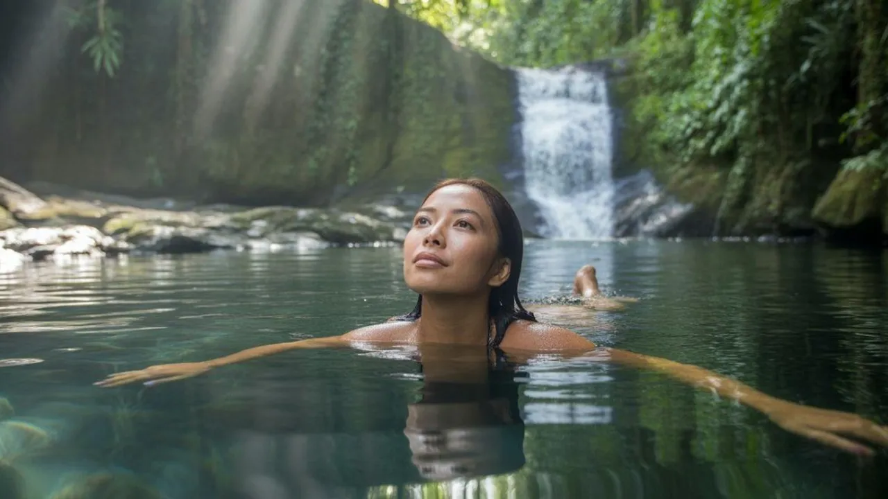 Arti Mimpi Berenang di Air Dangkal, Air Terjun, Air Jernih: Makna dan Tafsir Lengkap