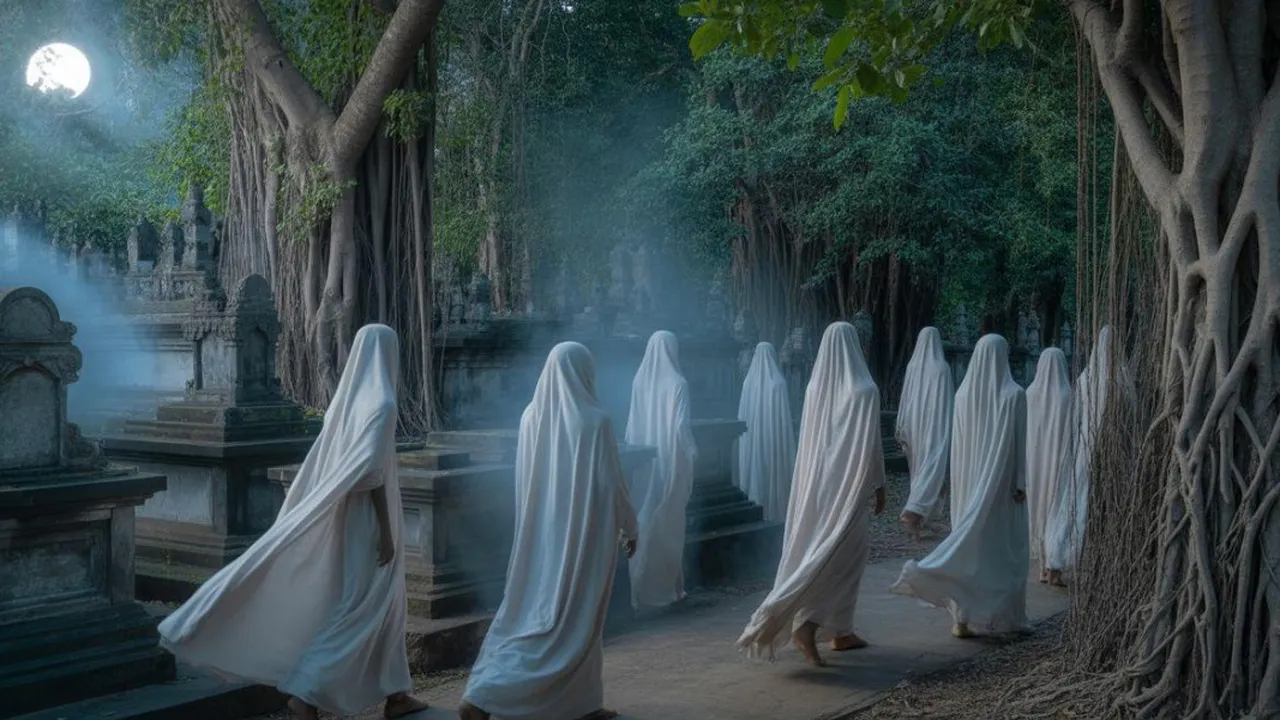 Arti Mimpi Bertemu Pocong dan Kuntilanak: Makna Spiritual dan Psikologis