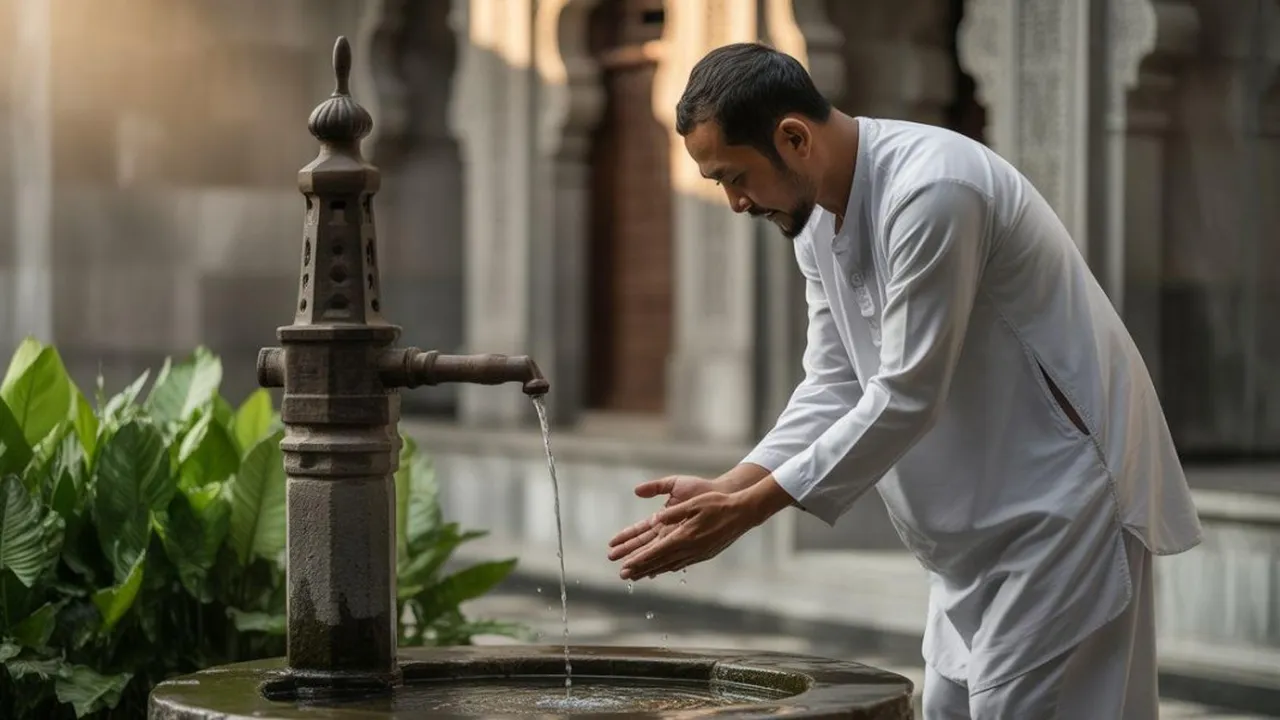 Arti Mimpi Berwudhu dengan Air Sumur, Tafsir Spiritual dan Penjelasan Lengkapnya