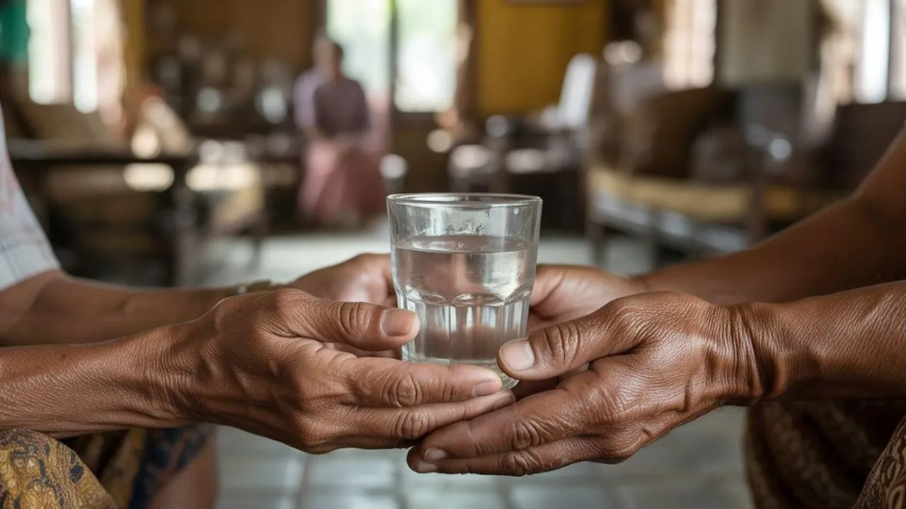 Arti Mimpi Diberi Air Minum Menurut Psikologi, Spiritual, dan Primbon Jawa