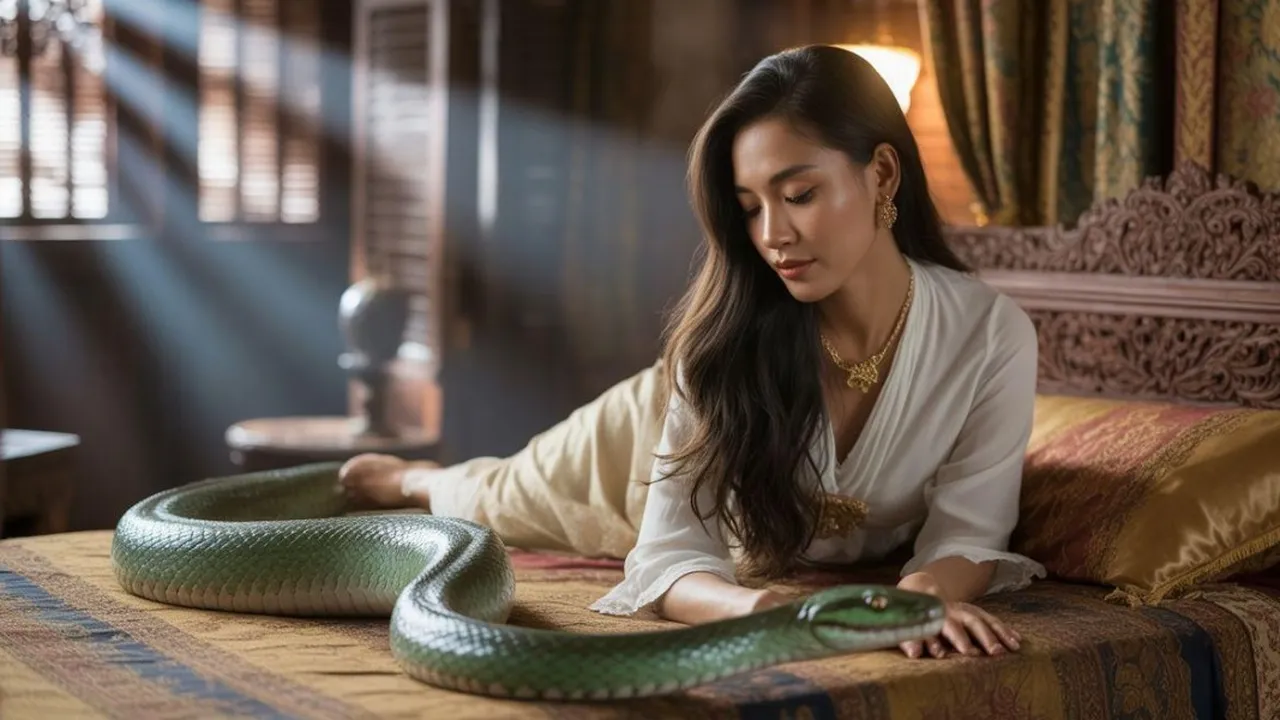 Arti Mimpi Didatangi Ular Hijau: Makna dan Tafsir Lengkap