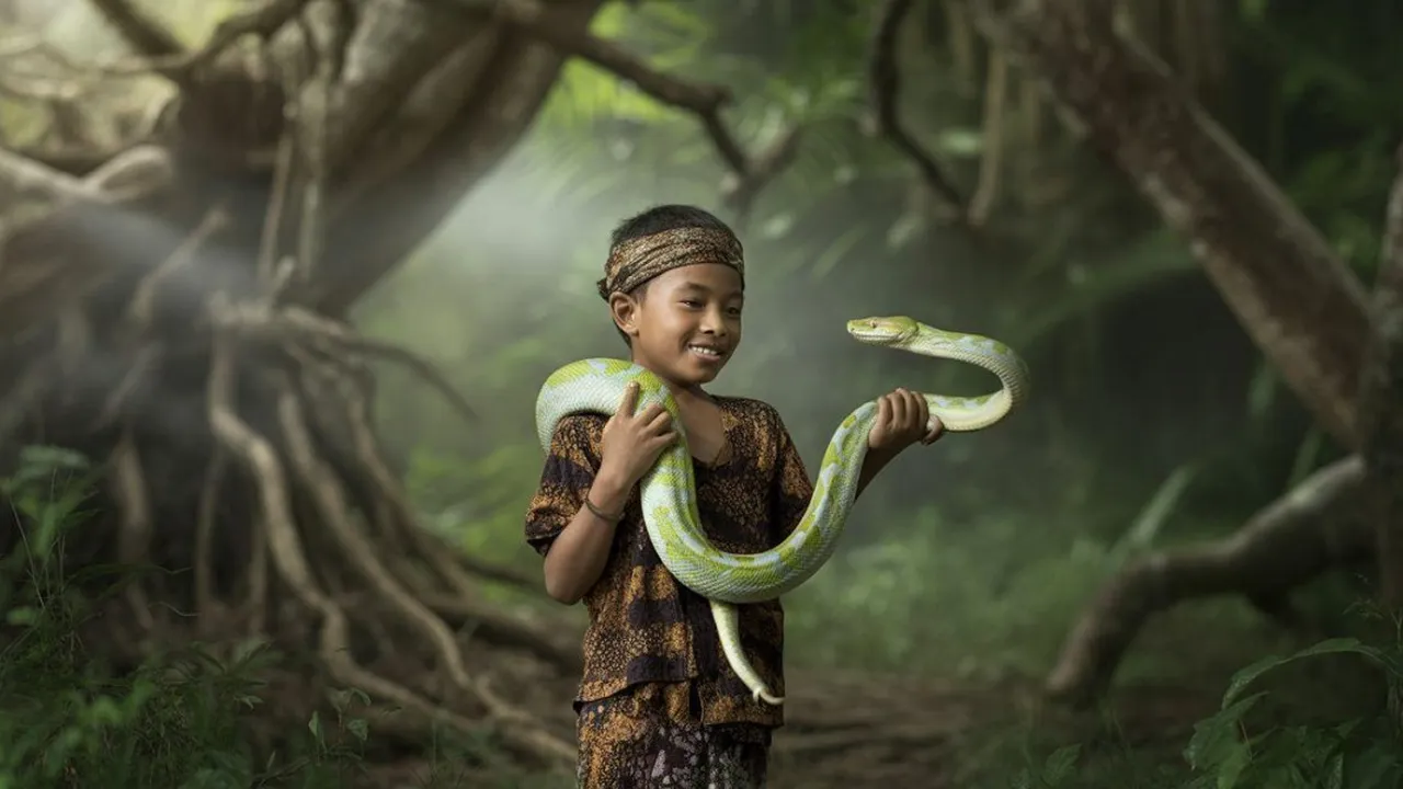 Arti Mimpi Dilempar Ular Sama Anak Kecil: Makna dan Pertanda Spiritual