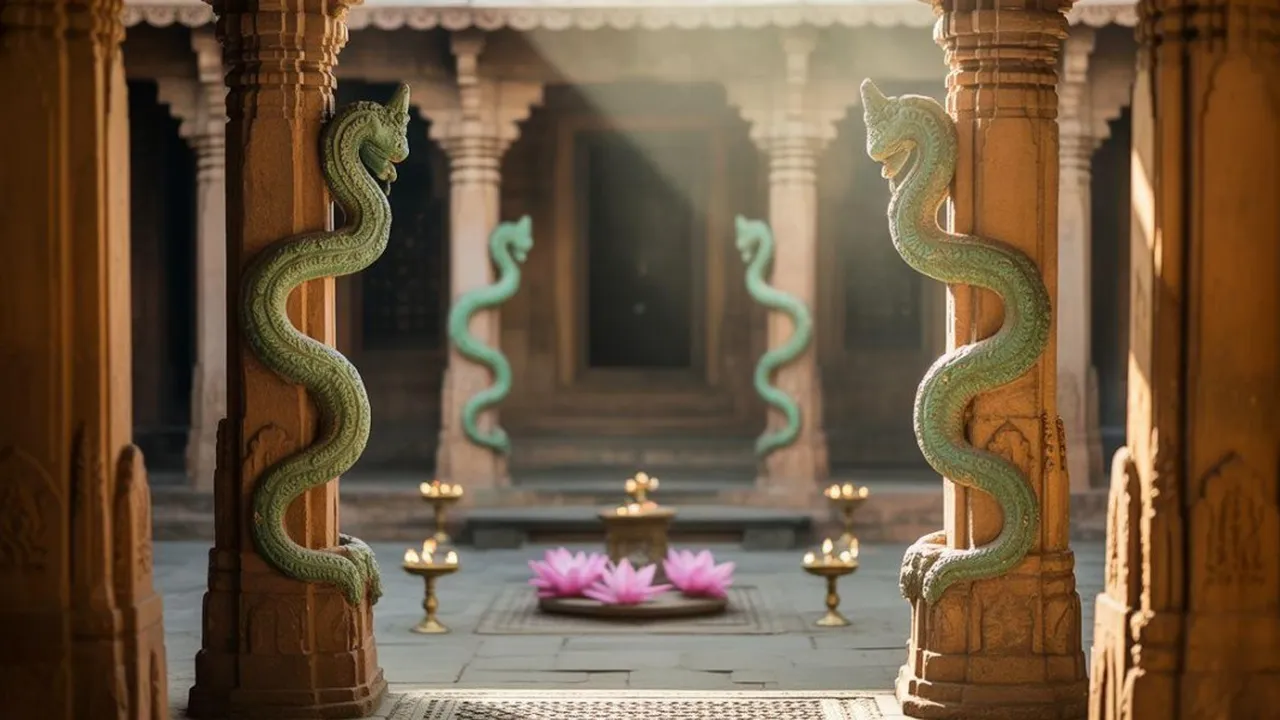 Arti Mimpi Dililit Ular Menurut Hindu: Makna Spiritual dan Simbolisme Mendalam