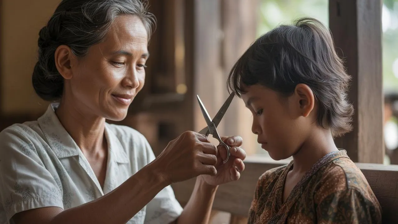 Arti Mimpi Dipotong Rambut oleh Ibu: Makna dan Tafsir Lengkap