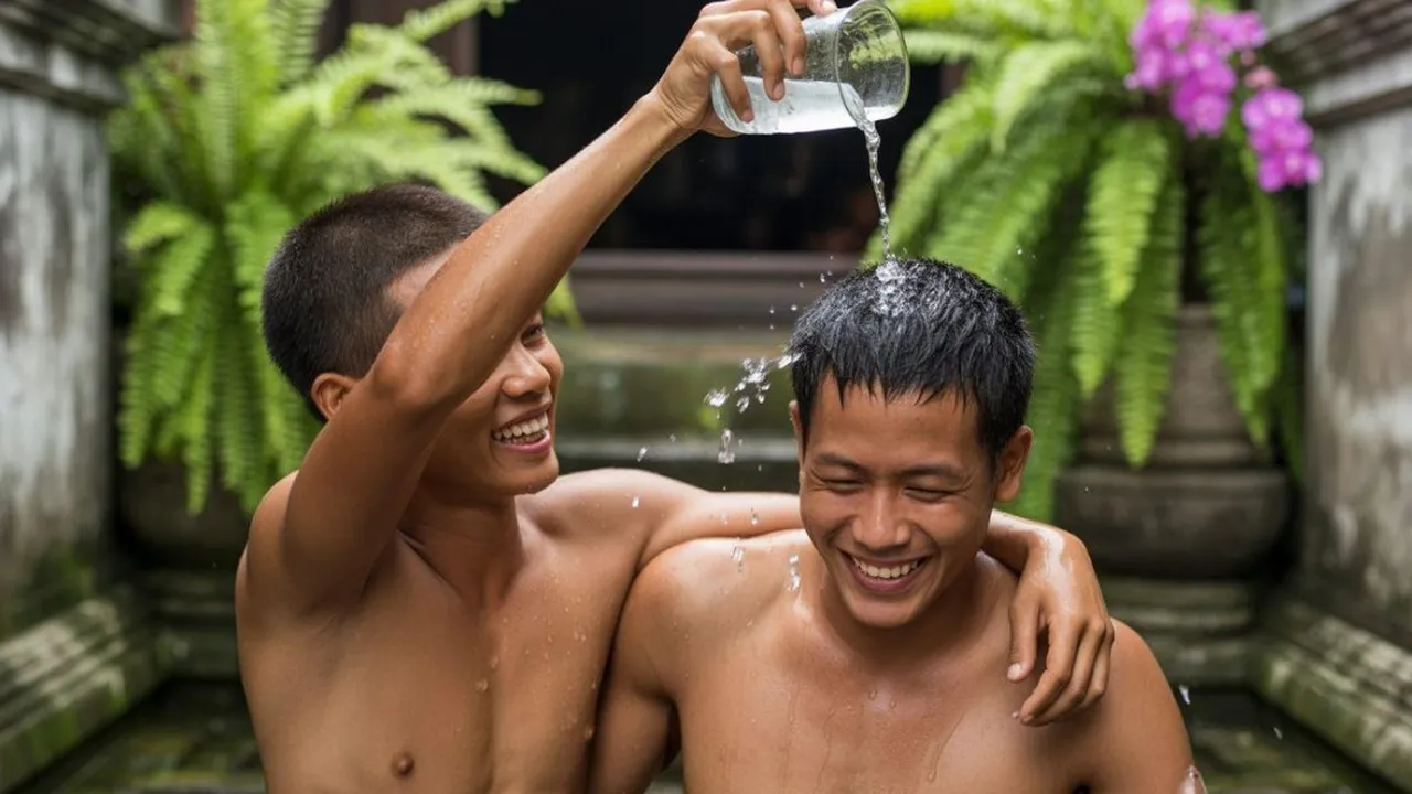Arti Mimpi Disiram Air oleh Teman Menurut Psikologi dan Primbon Jawa