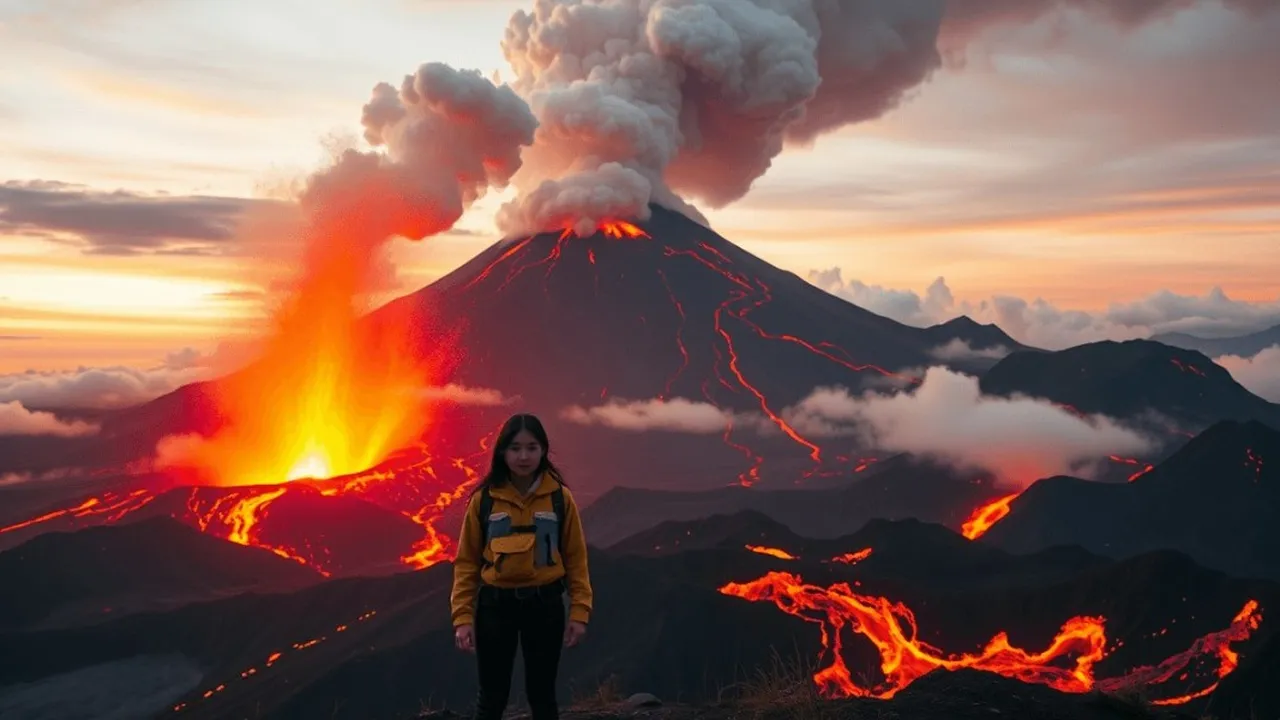Arti Mimpi Gunung Meletus Mengeluarkan Lahar: Simbol Transformasi dan Pelepasan Emosi