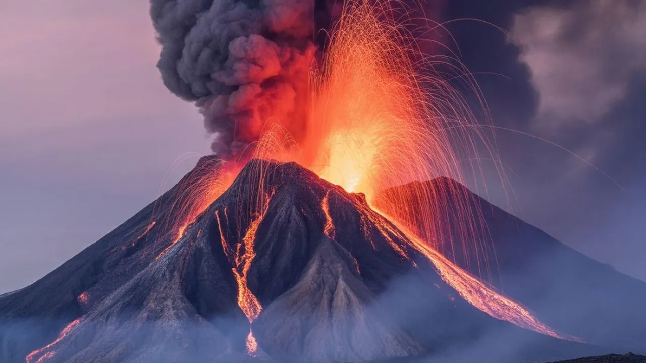 Arti Mimpi Gunung Terbakar: Makna dan Tafsir Lengkap
