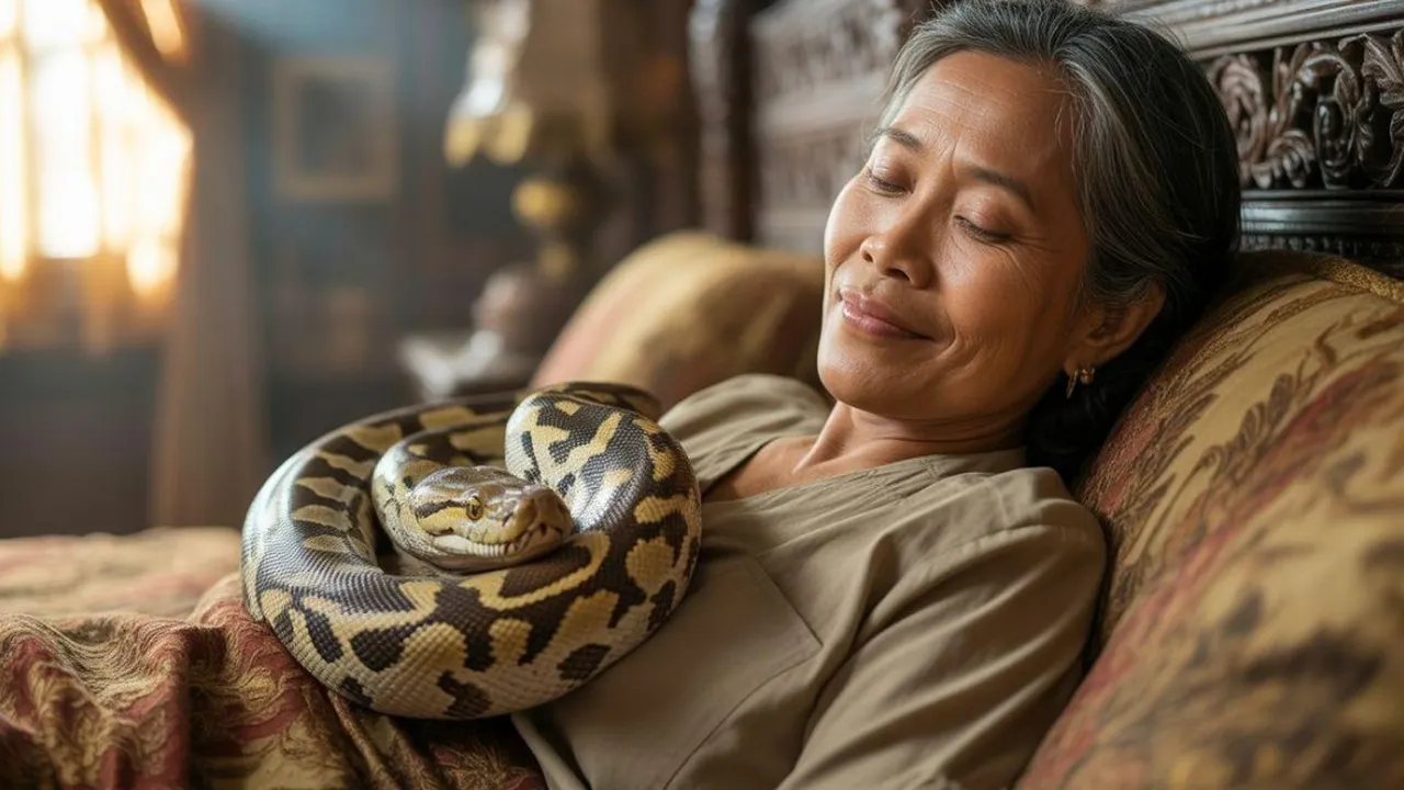 Arti Mimpi Ibu Dililit Ular: Makna dan Tafsir Lengkap
