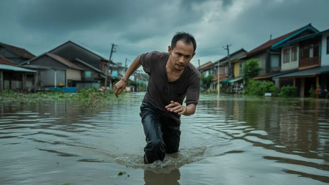 Arti Mimpi Jalan di Air Banjir Menurut Psikologi, Spiritual, dan Primbon Jawa