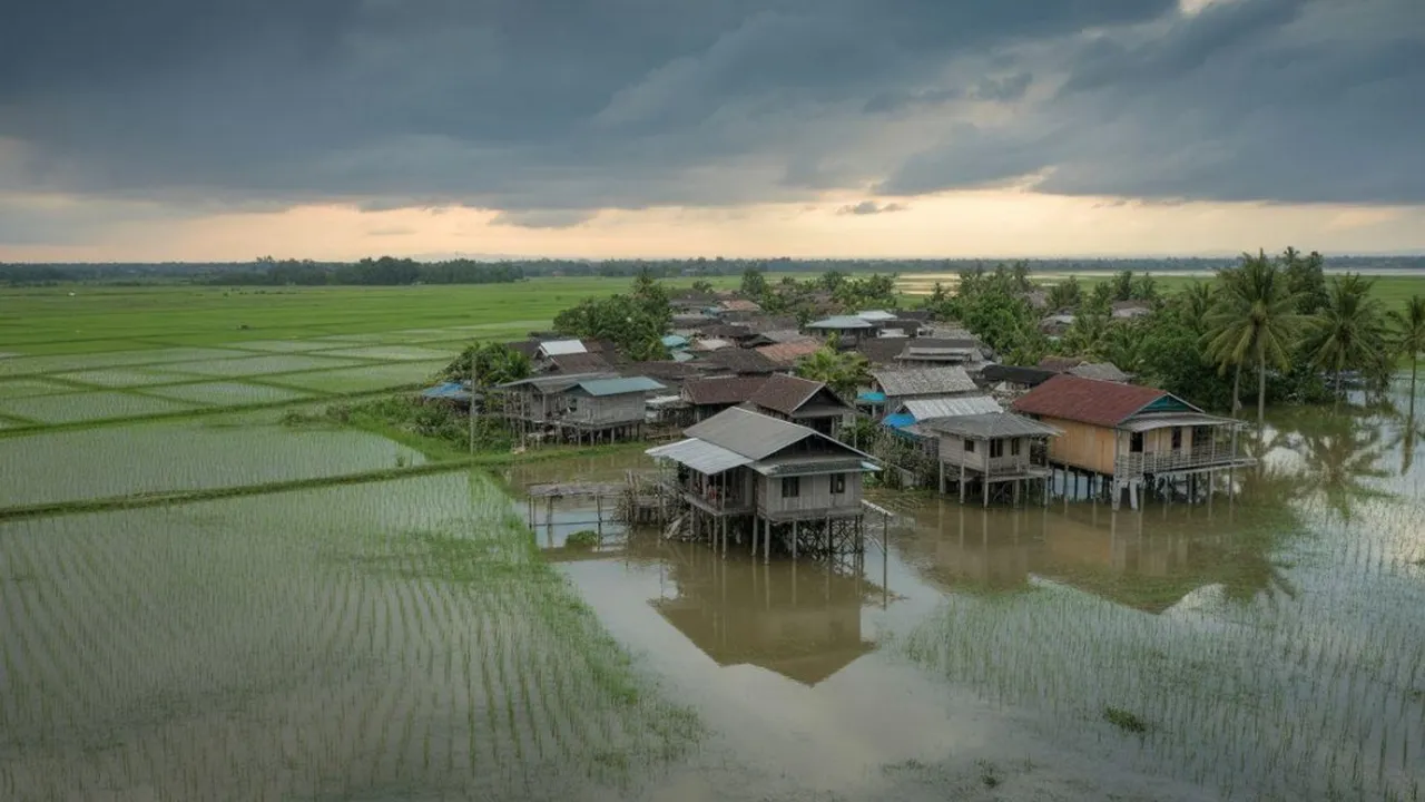Arti Mimpi Kampung Halaman Banjir: Makna dan Tafsir Lengkap