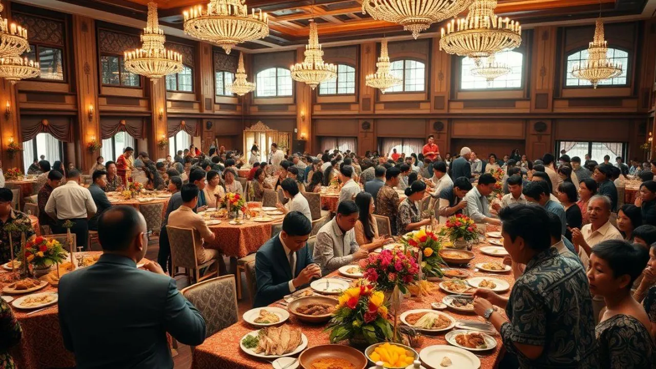 Arti Mimpi Makan di Hajatan: Tafsir, Makna, dan Penjelasan Lengkap
