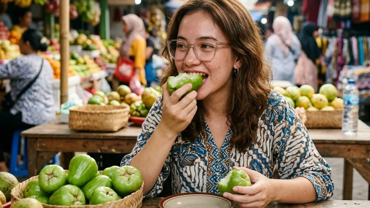 Arti Mimpi Makan Jambu Air Hijau, Simbol Pertumbuhan dan Potensi Tersembunyi
