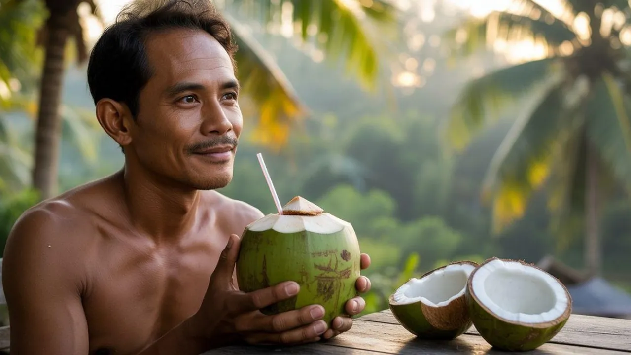 Arti Mimpi Makan Kelapa Muda: Tafsir, Makna, dan Pertanda dalam Kehidupan
