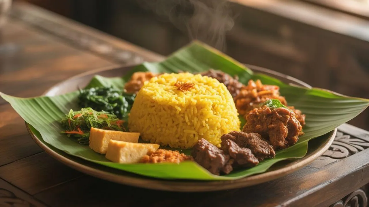 Arti Mimpi Makan Nasi Kuning Menurut Primbon Jawa: Makna dan Tafsir Lengkap