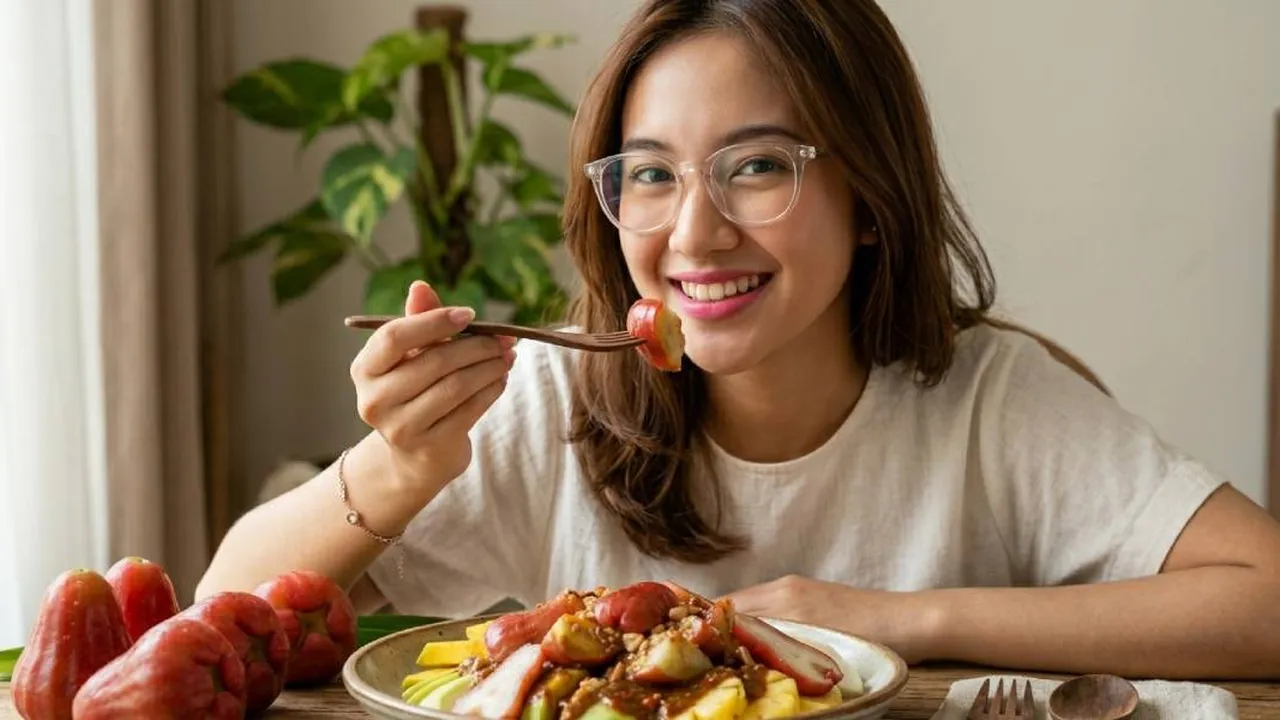 Arti Mimpi Makan Rujak Jambu Air dan Tafsir Lengkap dari Berbagai Perspektif