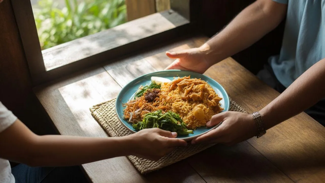 Arti Mimpi Makan Satu Piring Berdua
