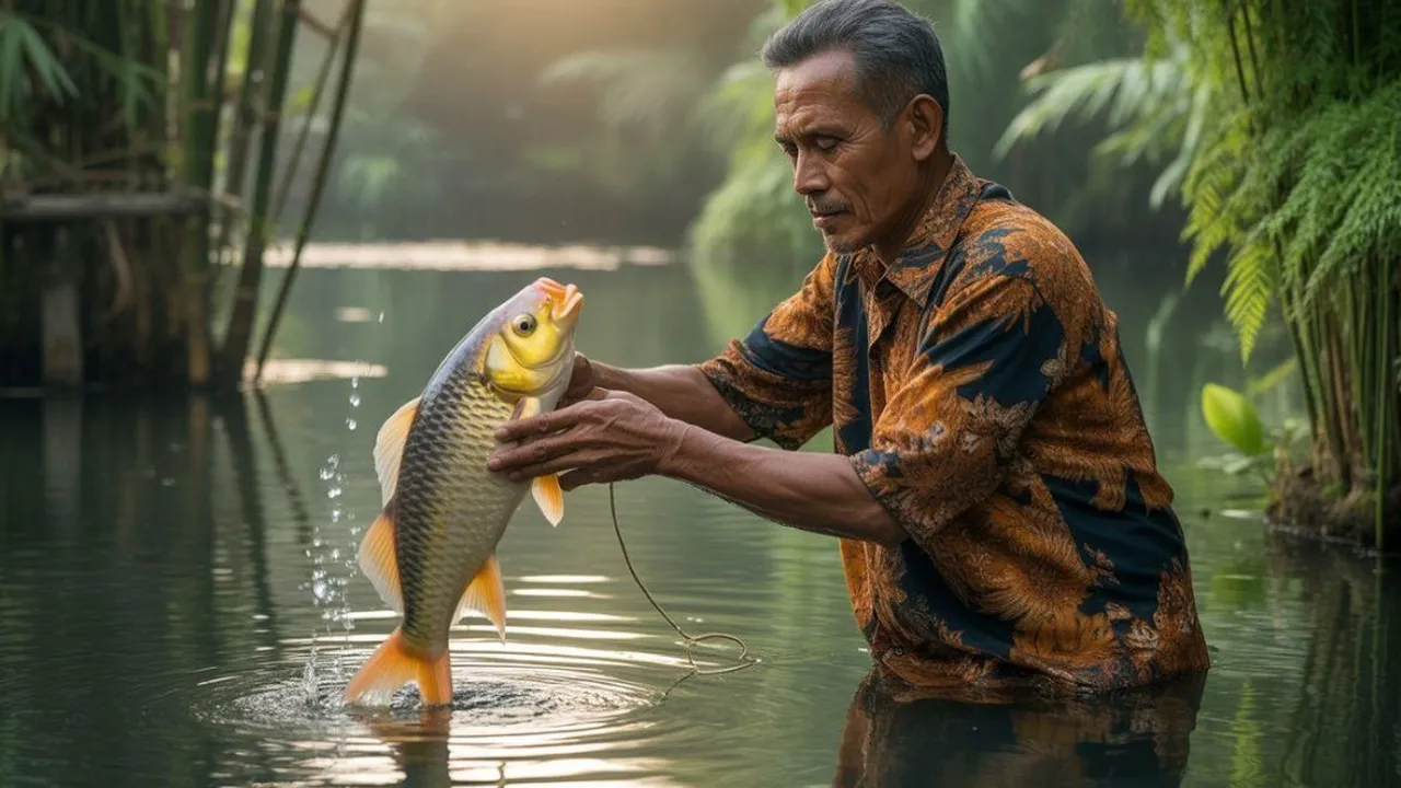 Arti Mimpi Mancing Dapat Ikan Mas Menurut Primbon Jawa dan Psikologi Modern