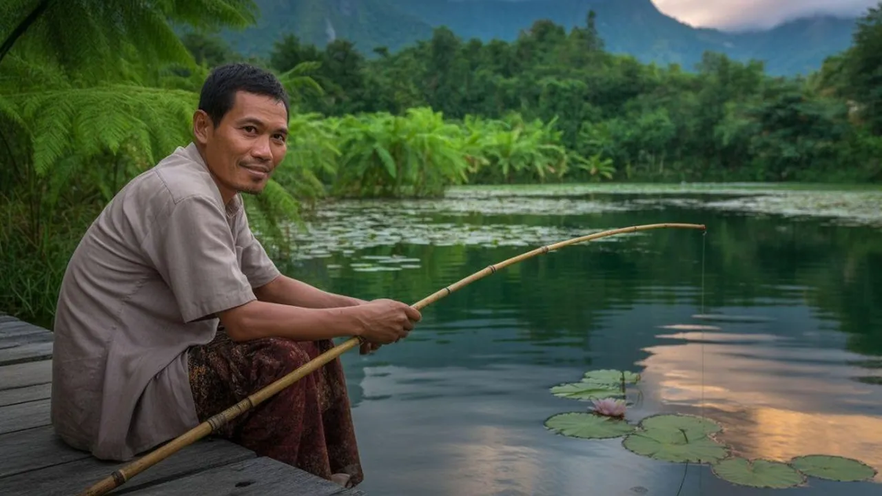 Arti Mimpi Mancing Ikan di Danau: Tafsir Lengkap dan Maknanya