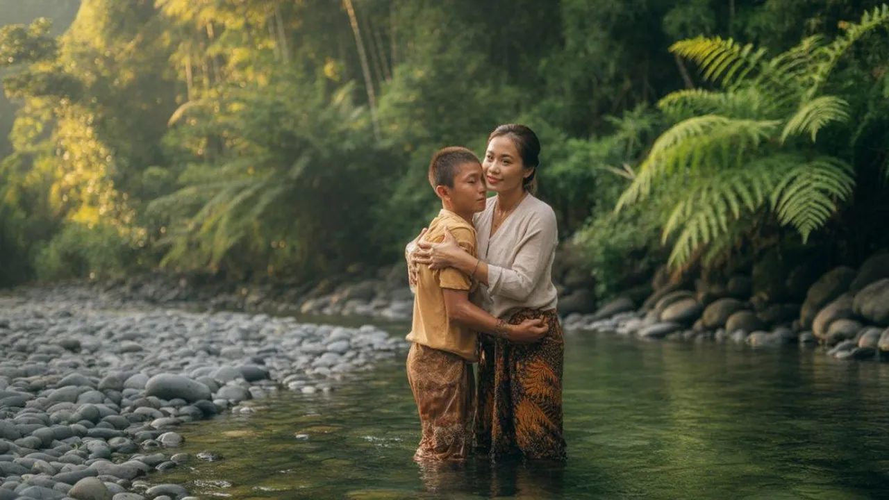 Arti Mimpi Mandi di Sungai Bersama Ibu: Makna Spiritual dan Pertanda Kehidupan