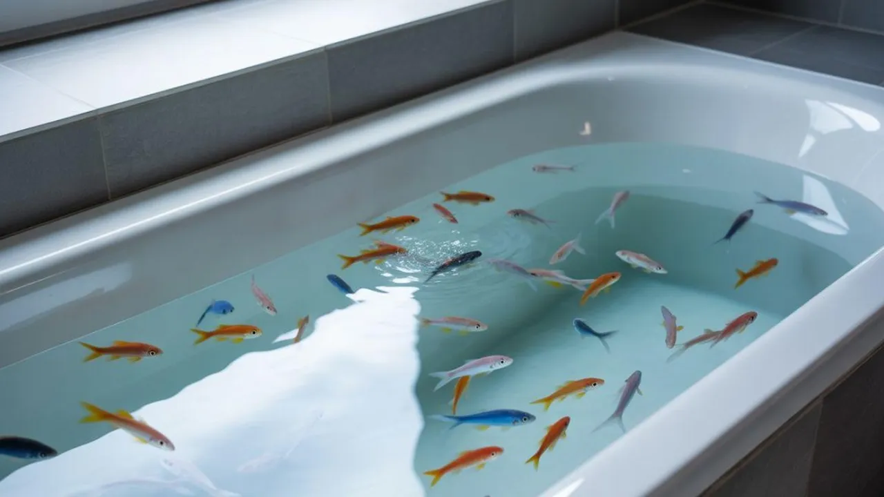Arti Mimpi Melihat Banyak Ikan Kecil di Bak Mandi: Makna dan Tafsir Lengkap