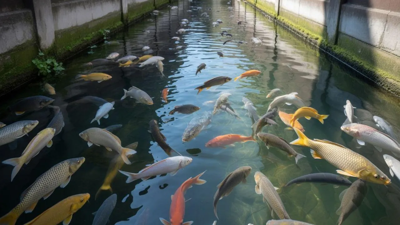 Arti Mimpi Melihat Banyak Ikan di Selokan: Makna dan Tafsir Lengkap