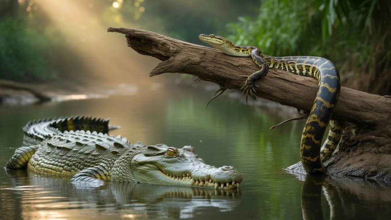 Arti Mimpi Melihat Buaya dan Ular di Sungai: Pertanda Baik atau Buruk?
