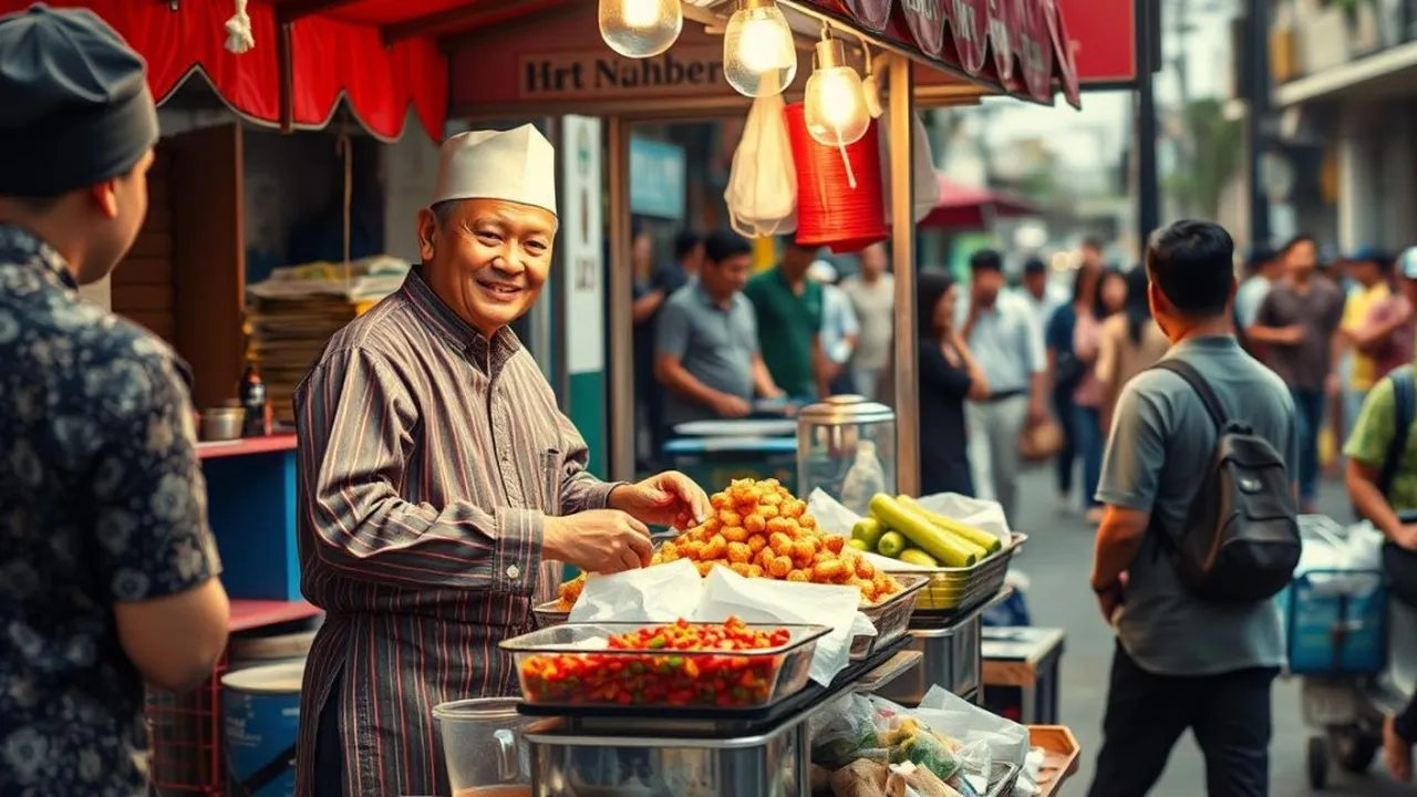 Arti Mimpi Melihat Orang Jualan Makanan: Simbol Rezeki dan Peluang