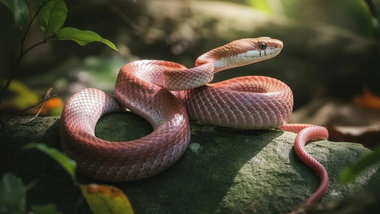 Arti Mimpi Melihat Ular Berwarna Merah Muda: Makna dan Tafsir Lengkap
