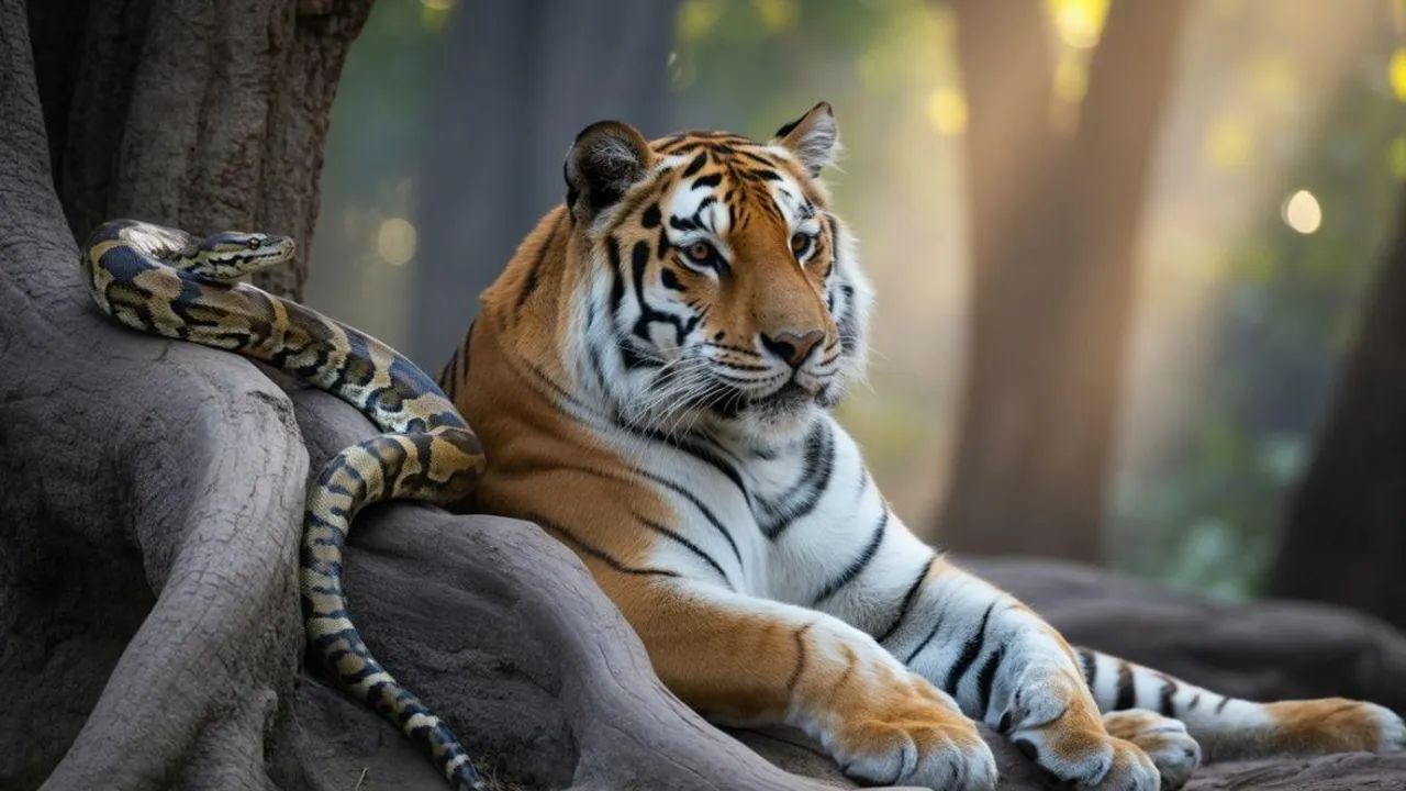 Arti Mimpi Melihat Ular dan Harimau: Makna Spiritual dan Psikologis