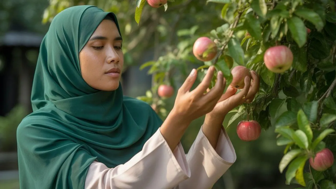 Arti Mimpi Memetik Buah Jambu Air Menurut Islam: Tafsir Lengkap, Makna Spiritual, dan Cara Menyikapinya