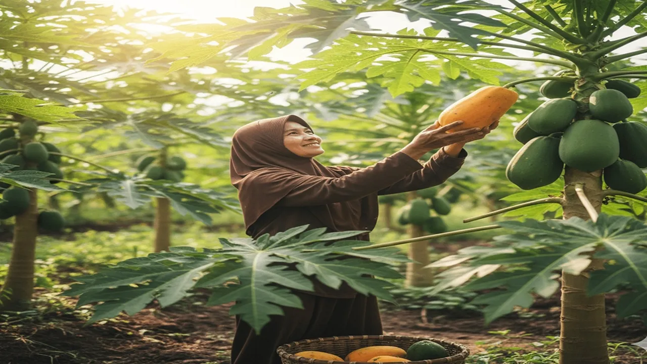 Arti Mimpi Memetik Buah Pepaya Menurut Islam: Tafsir dan Maknanya