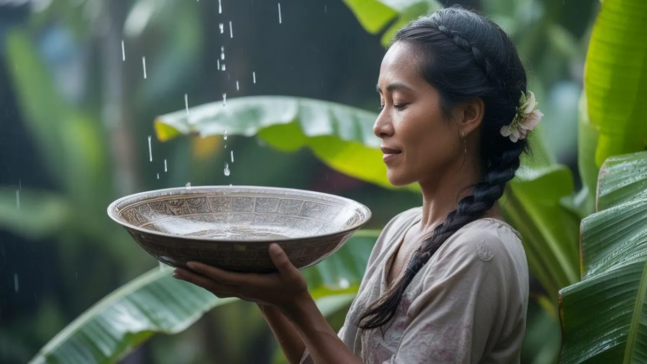 Arti Mimpi Menampung Air Hujan: Pertanda Rezeki, Kesiapan Menerima Berkah, dan Maknanya