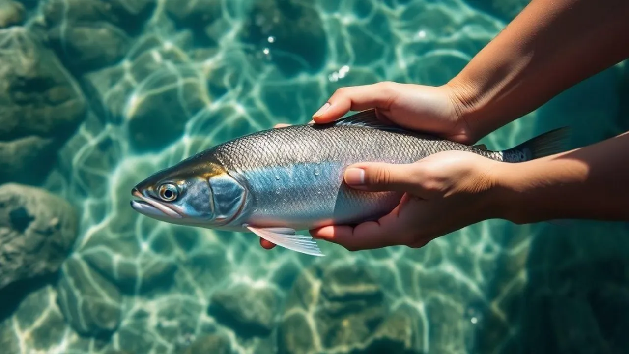 Arti Mimpi Menangkap Ikan di Air Jernih, Simbol Rezeki dan Pesan Alam Bawah Sadar