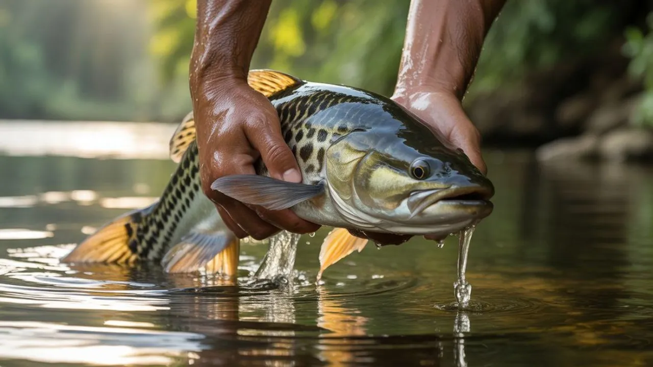 Arti Mimpi Menangkap Ikan Gabus dengan Tangan, Simbol Keberuntungan dan Makna Mendalam