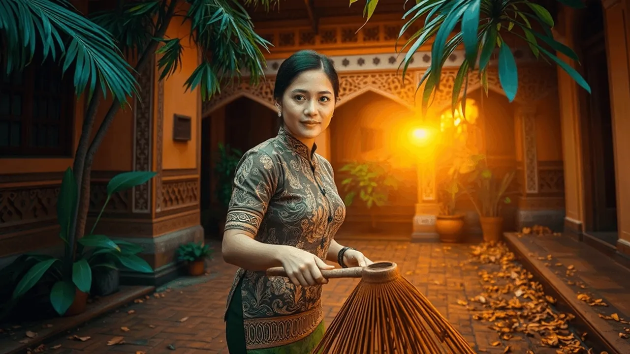 Arti Mimpi Menyapu Halaman Rumah Menurut Primbon Jawa: Simbol Perubahan Positif